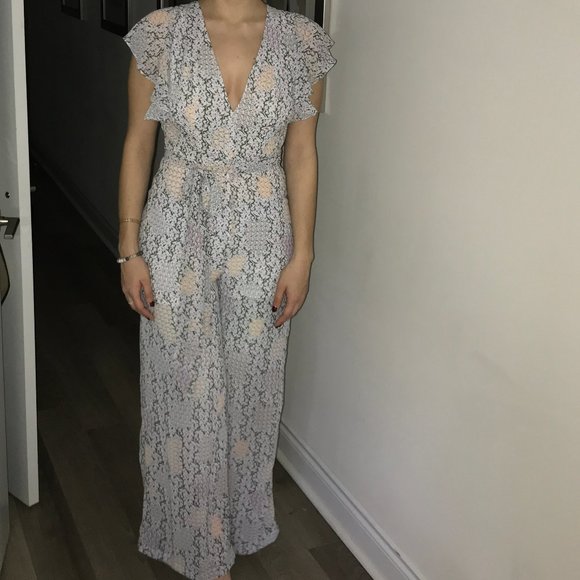 Floral Romper - Picture 1 of 4